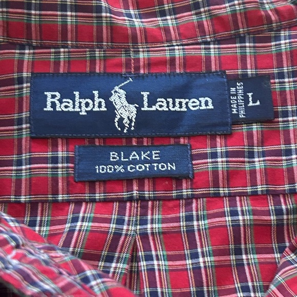 Vintage Polo Ralph Lauren Men’s Large Blake Fit Shirt - Picture 4 of 7
